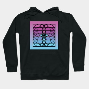 Doc Labs - Third Eye / Awakening (Geometric Art / Meditation / Yoga) - Version 2 - (Blue/Purple) Hoodie